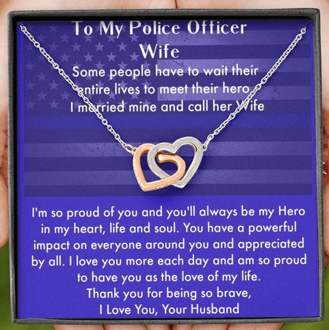 Police Officer Gifts for Wife, Thin Blue Line, Woman Detective, Wife Back the Blue Gift, Blue Lives Matter Police, Detective Gifts