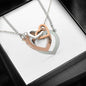 Interlocking Hearts Template