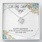 Hot Sexy Wife Birthday Jewelry, Necklace for Wife Birthday, Birthday Gift For Her