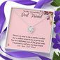 Best Friend Jewelry Gift, Birthday Celebration Necklace for Best Friend, Christmas Present For A Great Friend Who Is A Mom