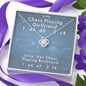 Chess Playing Girlfriend Jewelry Birthday Gift, 1. d4 d5 2. c4, 1. e4 e5 2. f4 Chess Moves, Queen's Gambit, King's Gambit, 1 Year Anniversary Gift, Dating Gifts