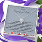 Christmas Present for Significant Other, Necklace Gift for Girlfriend, Love Partner Necklace