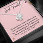 Best Friend Jewelry Gift, Birthday Celebration Necklace for Best Friend, Christmas Present For A Great Friend Who Is A Mom