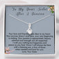 Encouragement Gift for Sister On Her Divorce, Inspirational Jewelry Gift, Be Strong Necklace