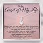 Angel of My Life Sentimental Relationship Gifts, Necklace Jewelry Anniversary, Birthday, Just Because Gift, Christmas Present