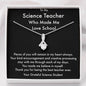 Science Teacher Gift, Teacher Appreciation Gift, Necklace Gift, Science, Teacher Christmas Gifts, Teacher Gift Box, End of Year Teacher Gift