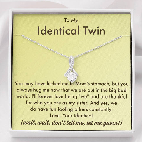 Adult Twin Sister Gifts, Twin Jewelry Personalized, Twin 16th Birthday, Sister Jewelry, 16th Birthday Gift, 18th Birthday, Shared Birthday