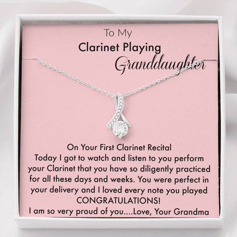 To My Clarinet Playing Granddaughter, First Recital, Music Student Gift, Music Player, Clarinet, Bass Clarinet, Clarinet Practice