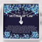 To My Mother-In-Law, "When I fell in love with your son, I was falling in....."