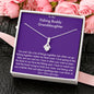 Grandpa to Granddaughter Fishing Buddy, Granddaughter from Grandpa Fishing Necklace, Fish Loving Granddaughter Jewelry