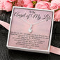 Angel of My Life Sentimental Relationship Gifts, Necklace Jewelry Anniversary, Birthday, Just Because Gift, Christmas Present