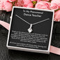 Dance Teacher Gift, Teacher Appreciation Gift, Necklace Gift, Dancer, Teacher Christmas Gifts, Teacher Gift Box, End of Year Teacher Gift
