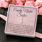 Empty Nester Sister Jewelry, Necklace Gift for Sister, Empty Nest Pick Me Up Gift