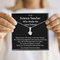 Science Teacher Gift, Teacher Appreciation Gift, Necklace Gift, Science, Teacher Christmas Gifts, Teacher Gift Box, End of Year Teacher Gift