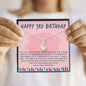 Granddaughter Happy 3rd Birthday Gifts, Grandma to Granddaughter Gift, Birthday Necklace