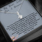 Encouragement Gift for Sister On Her Divorce, Inspirational Jewelry Gift, Be Strong Necklace