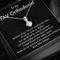 Dentist Gift Necklace, My Dentist Gave Me Smile Back, Thank You Gift for My Orthodontist, Dentist Gift, Dental Gifts, Pediatric Dentist