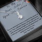Inspirational Necklace to Sister on Her Divorce, Encouragement Gift, Strength Jewelry