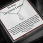 Boss Gift for Boss Lady, Helluva Boss Necklace, Boss Babe Gift, Gifts for Boss Female, Thank You to Boss, Happy Holidays Present, Boss Up