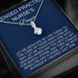 Licensed Practical Nurse Prayer, Cares for Patients, Supports Doctors, Nurse Jewelry