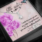 Little Sister Gift, Necklace Birthday Present for Sister, Jewelry Little Sister Gift