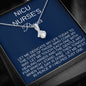 NICU Nurse Prayer, Hospital Nurse, Care of Sick and Premature Babies Nurse Jewelry, Fragile Newborns Nurse