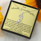 Granddaughter Gift, Granddaughter Christmas Gift, Milestone Birthday, You Are My World, Meaningful Gifts for Granddaughter, Love You Forever