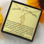 Granddaughter Gift, Granddaughter Christmas Gift, Milestone Birthday, You Are My World, Meaningful Gifts for Granddaughter, Love You Forever