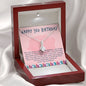 Granddaughter Happy 3rd Birthday Gifts, Grandma to Granddaughter Gift, Birthday Necklace