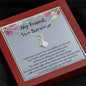 Survivor Friend Gift, Best Friend Inspirational Jewelry, Encouragement Gift, Strength Gift