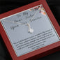 Inspirational Necklace to Sister on Her Divorce, Encouragement Gift, Strength Jewelry