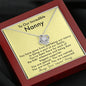 Nanny Gifts, Babysitter Gift, Thank You Gifts, Necklace Nanny Gift, Mentor Gift for Our Nanny, Sitter, Never Underestimate a Child Provider