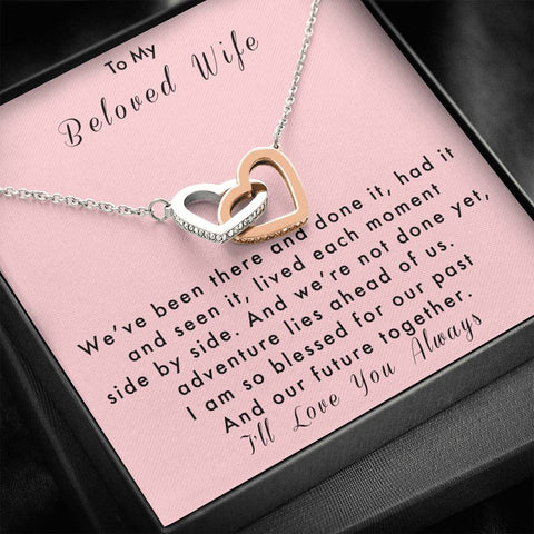 Anniversary Gifts for Wife, Amazing Wife, 1 Year Anniversary, 10 Year, 5 Year, 2nd, Jewelry For My Wife, Necklace Gift