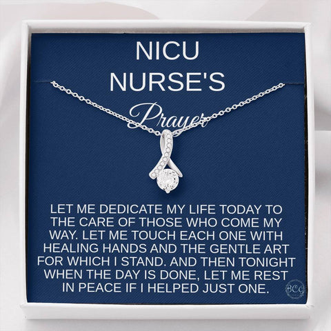 NICU Nurse Prayer, Hospital Nurse, Care of Sick and Premature Babies Nurse Jewelry, Fragile Newborns Nurse