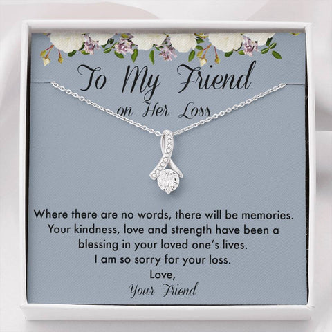 Sympathy Gift for Friend on Her Loss, Bereavement Gift, Condolence Gift, Grief for Friend
