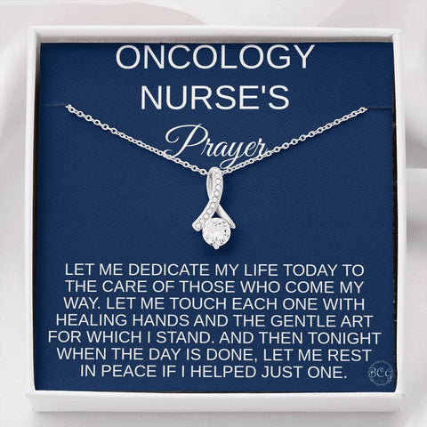 Oncology Nurse Prayer Jewelry, Hospital Nurse, Nurse Jewelry, Registered Nurse