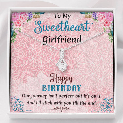 Sweetheart Girlfriend Birthday Gift, Happy Birthday Girlfriend Jewelry